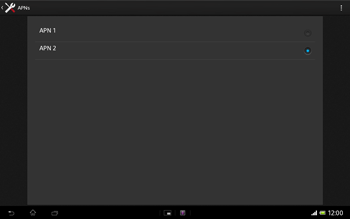 Sony Xperia Tablet Z LTE - Internet - Apn-Einstellungen - 0 / 0