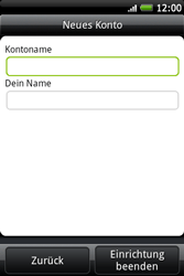HTC Wildfire S - E-Mail - Konto einrichten - 1 / 1