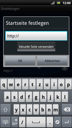Sony Ericsson Xperia Arc S - Internet - Manuelle Konfiguration - 18 / 20