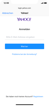 Apple iPhone X - E-Mail - Konto einrichten (yahoo) - 6 / 11