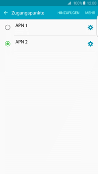 Samsung Galaxy S6 edge+ - Internet - Apn-Einstellungen - 17 / 28
