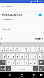 Sony Xperia X - E-Mail - Konto einrichten - 1 / 1