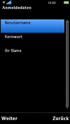 Sony Ericsson U5i Vivaz - E-Mail - Konto einrichten - 0 / 0