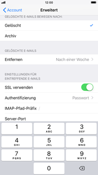 Apple iPhone 8 Plus - E-Mail - Konto einrichten - 25 / 30