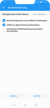 Huawei Honor Play - E-Mail - Konto einrichten (yahoo) - 8 / 11