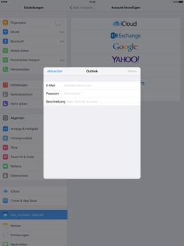 Apple iPad Pro 12.9 inch - E-Mail - Konto einrichten (outlook) - 6 / 11