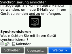 BlackBerry Bold - E-Mail - Konto einrichten - 1 / 1