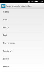 Alcatel Pop S3 - Internet - Manuelle Konfiguration - 0 / 0