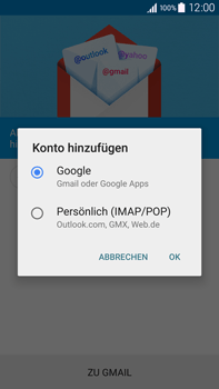 Samsung Galaxy Note 4 - E-Mail - Konto einrichten (gmail) - 7 / 17
