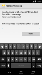 LG Google Nexus 5 - E-Mail - Konto einrichten - 1 / 1