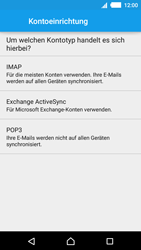 Sony Xperia M4 Aqua - E-Mail - Konto einrichten - 1 / 1