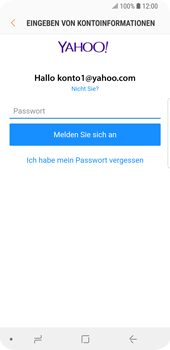 Samsung Galaxy S9 - E-Mail - Konto einrichten (yahoo) - 8 / 12