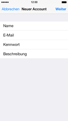 Apple iPhone 5s - E-Mail - Konto einrichten - 2 / 2