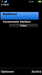 Sony Ericsson U5i Vivaz - E-Mail - Konto einrichten - 1 / 1