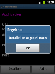 Samsung Galaxy Y - Internet - Automatische Konfiguration - 9 / 12