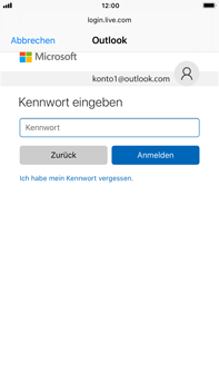 Apple iPhone 6s Plus - E-Mail - Konto einrichten (outlook) - 7 / 12