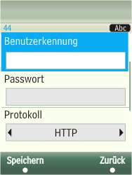 Samsung TouchWiz - Internet - Manuelle Konfiguration - 9 / 13