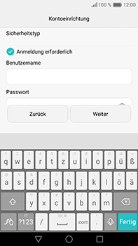 Huawei P9 Plus - E-Mail - Konto einrichten - 2 / 2