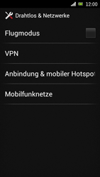 Sony Ericsson Xperia Ray mit OS 4 ICS - Internet - Apn-Einstellungen - 1 / 1