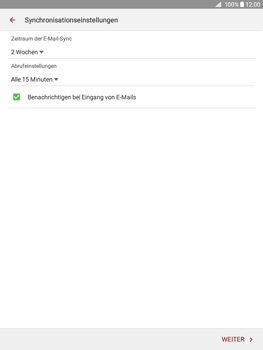 Samsung Galaxy Tab A 9.7 - E-Mail - Konto einrichten - 15 / 20