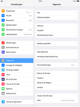 Apple iPad mini 3 - Internet - Manuelle Konfiguration - 3 / 20