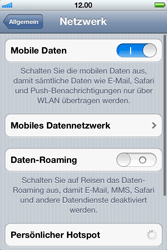 Apple iPhone 3GS - MMS - Manuelle Konfiguration - 6 / 12