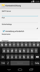 LG Google Nexus 5 - E-Mail - Konto einrichten - 1 / 1