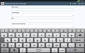 Samsung Galaxy Tab 3 10-1 LTE - E-Mail - Konto einrichten - 2 / 2