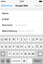 Apple iPhone 4 S - E-Mail - Konto einrichten (gmail) - 7 / 12
