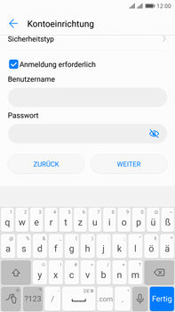 Huawei Mate 9 Pro - E-Mail - Konto einrichten - 0 / 0