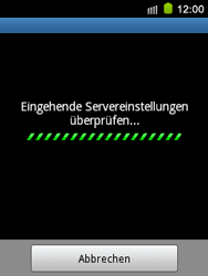 Samsung Galaxy Mini - E-Mail - Konto einrichten - 1 / 1