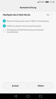 Huawei P9 Plus - E-Mail - Konto einrichten (yahoo) - 9 / 12