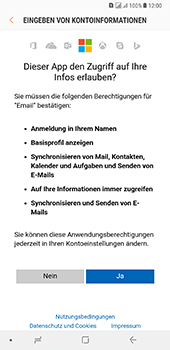 Samsung Galaxy A8 Plus (2018) - E-Mail - Konto einrichten (outlook) - 2 / 2