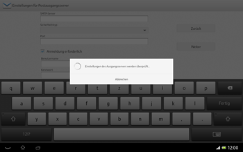 Sony Xperia Tablet Z LTE - E-Mail - Konto einrichten - 0 / 0