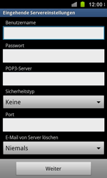 Samsung Galaxy Ace 2 - E-Mail - Konto einrichten - 1 / 1