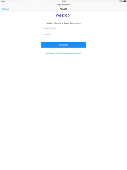 Apple iPad Pro 12.9 inch - E-Mail - Konto einrichten (yahoo) - 6 / 10