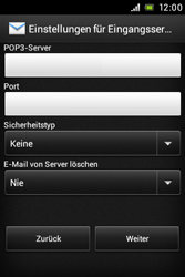 Sony Xperia Miro - E-Mail - Konto einrichten - 9 / 17