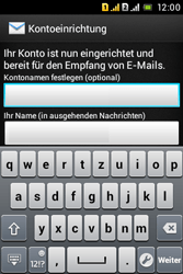 Sony Xperia Tipo Dual - E-Mail - Konto einrichten - 20 / 24