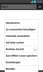 LG Optimus L7 II - Internet - Manuelle Konfiguration - 22 / 29