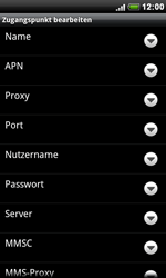 HTC Desire S - Internet - Apn-Einstellungen - 1 / 1
