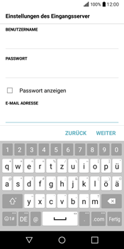 LG Q6 - E-Mail - Konto einrichten - 0 / 0
