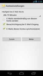 Samsung Galaxy Nexus - E-Mail - Konto einrichten - 2 / 2