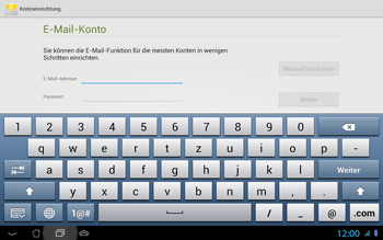 Asus Padfone 2 - E-Mail - Konto einrichten - 0 / 0