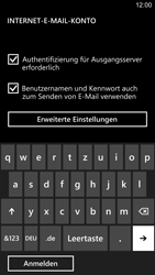 Nokia Lumia 1520 - E-Mail - Konto einrichten - 2 / 2