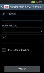 Samsung Galaxy S2 Plus - E-Mail - Konto einrichten - 1 / 1