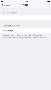 Apple iPhone 8 Plus - E-Mail - Konto einrichten - 1 / 1
