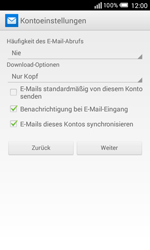Alcatel Pop S3 - E-Mail - Konto einrichten - 1 / 1