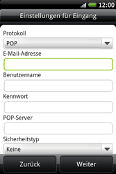 HTC Wildfire S - E-Mail - Konto einrichten - 2 / 2