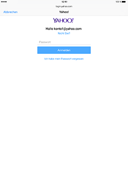 Apple iPad Pro 9.7 inch - E-Mail - Konto einrichten (yahoo) - 7 / 11