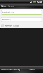 HTC Sensation XL - E-Mail - Konto einrichten - 4 / 16
